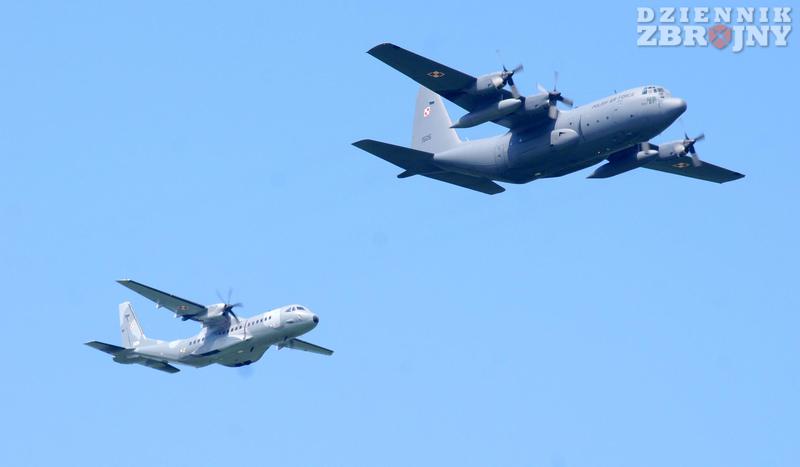 C-130E oraz C295M CASA. 