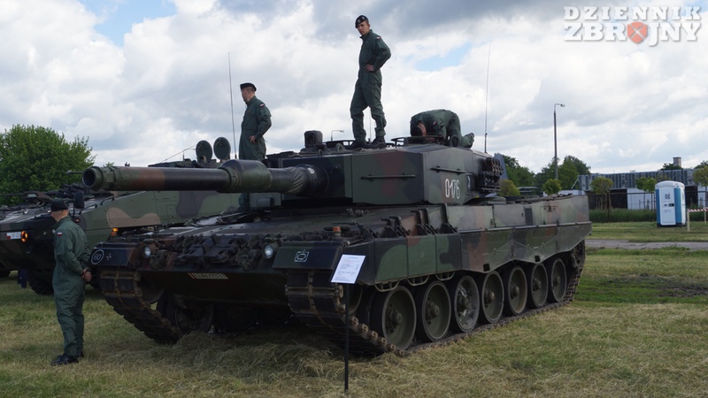 Po raz pierwszy w Bydgoszczy - Leopard 2A4