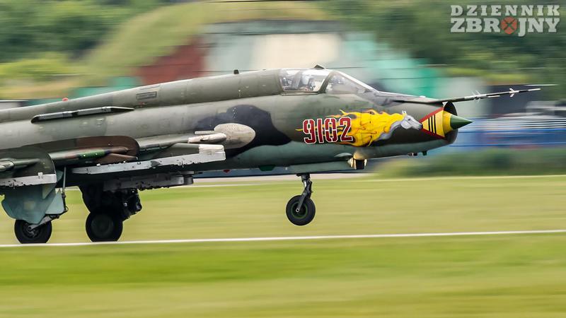 Piknik lotniczy 30 lat służby Su-22. 