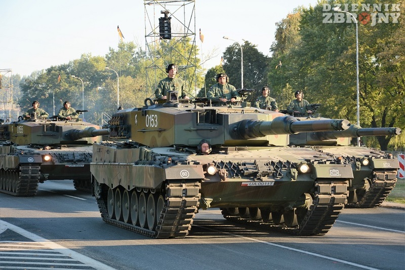Czołg Leopard 2A4 z 10. BKPanc. 