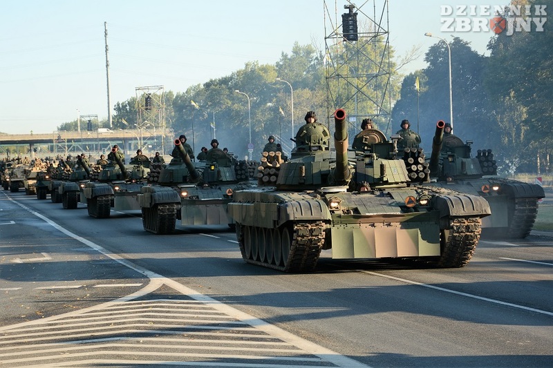 Czołgi PT-91 Twardy z 9. BKPanc.